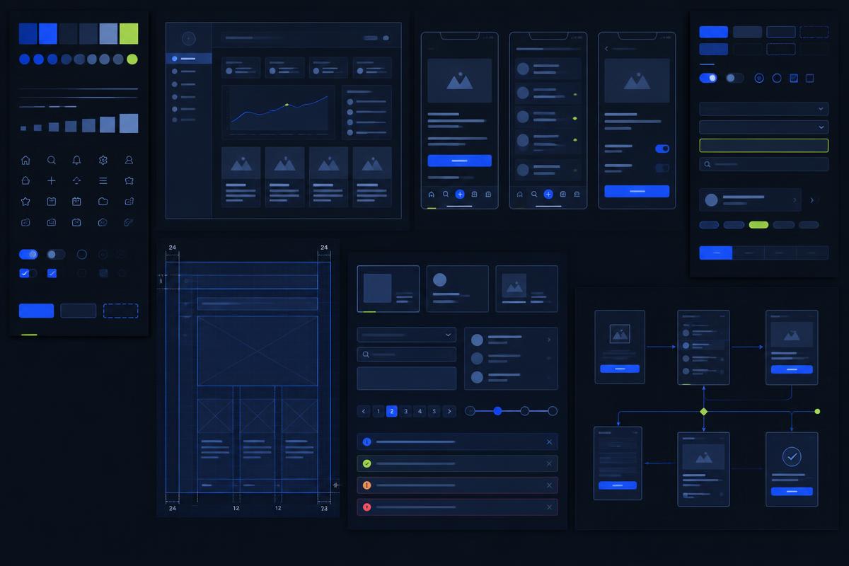 UI/UX Design Package service visual
